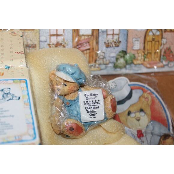 Enesco Cherished Teddies Exclusive Member Benefit Box Charter Membearship 1995 - Picture 2 of 5
